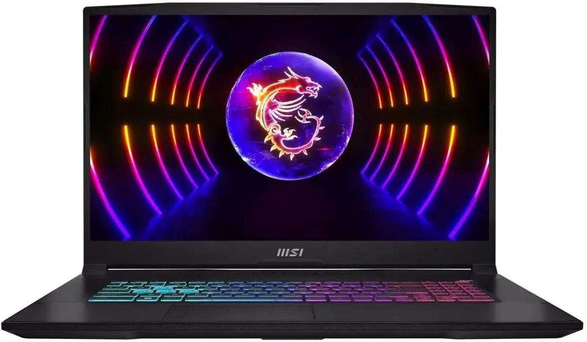 Изображение Ноутбук MSI Katana 17 B13VEK-1496XRU (Intel 13620H 2400 МГц/ SSD 1024 ГБ  /RAM 16 ГБ/ 17.3" 1920x1080/VGA дискретная/ Без ОС) (9S7-17L541-1496)