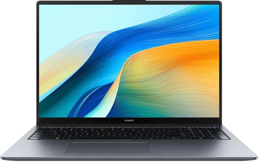 Изображение Ноутбук Huawei MateBook D 16 2024 (Intel 13420H 2100 МГц/ SSD 512 ГБ  /RAM 8 ГБ/ 16" 1920x1200/VGA встроенная/ Без ОС) (53014CNB)
