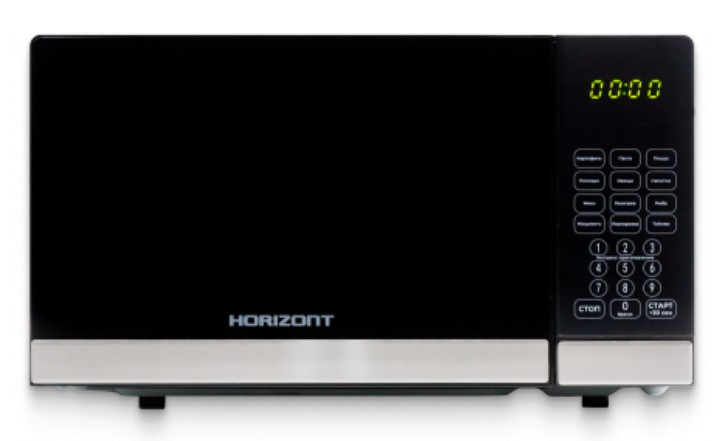 Изображение Микроволновая печь Horizont HSD202B (800 Вт  23 л    черный)