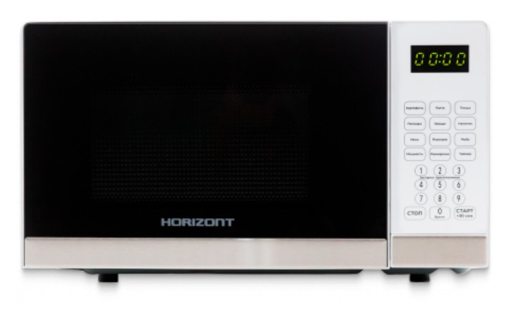Изображение Микроволновая печь Horizont HSD202W (800 Вт  23 л    белый)