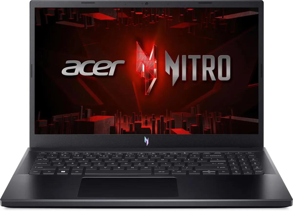 Изображение Ноутбук Acer Nitro V 15 ANV15-51-55MP (Intel 13420H 2100 МГц/ SSD 512 ГБ  /RAM 16 ГБ/ 15.6" 1920x1080/VGA дискретная/ Без ОС) (NH.QN9CD.007)