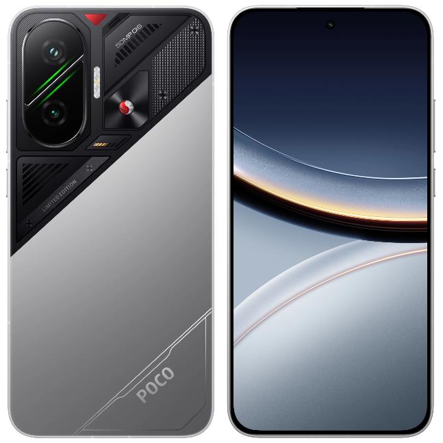 Изображение Смартфон Xiaomi POCO F7 (256 Гб/12 Гб) серебристый