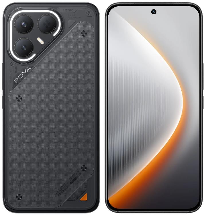 Изображение Смартфон TECNO Pova 7 Pro 5G (256 Гб/8 Гб) черный