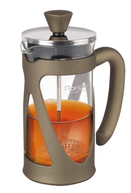 Изображение Френч-пресс Rondell Impressia Bronze RDS-1258, 350 мл,бронзовый