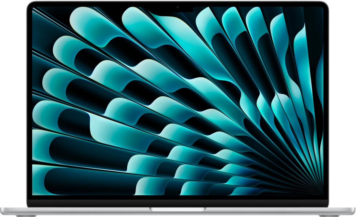 Изображение Ноутбук Apple MacBook Air A3241 (Apple M4 4000 МГц/ SSD 256 ГБ  /RAM 16 ГБ/ 15.3" 2880x1864/VGA встроенная/ macOS) (MW1G3ZP/A)