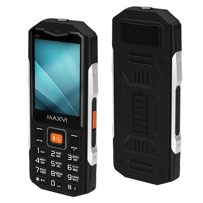 Изображение Мобильный телефон MAXVI T19,черный