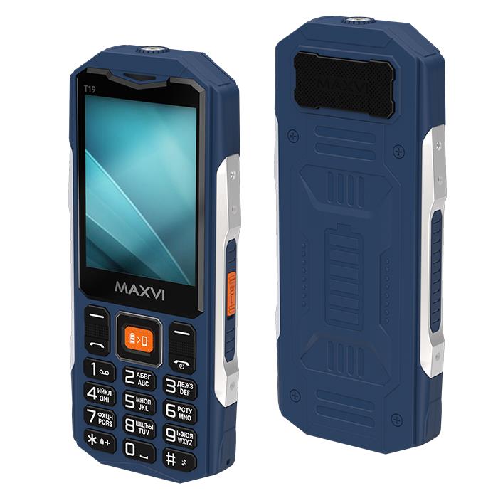 Изображение Мобильный телефон MAXVI T19,синий