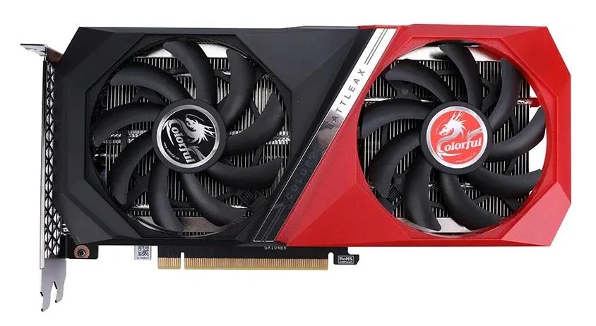 Изображение Видеокарта Colorful NVIDIA GeForce RTX 3060 12Gb 12 Гб (NVIDIA GeForce RTX 3060, GDDR6)/(RTX 3060 NB DUO 12G V4 L-V)